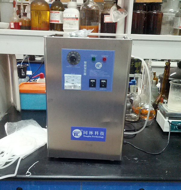 北航臭氧氧化實驗現場